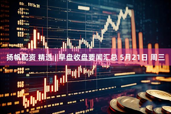 扬帆配资 精选 | 早盘收盘要闻汇总 5月21日 周三