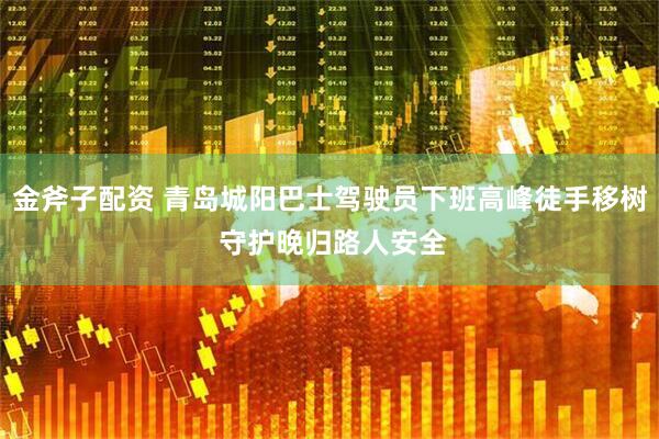 金斧子配资 青岛城阳巴士驾驶员下班高峰徒手移树 守护晚归路人安全