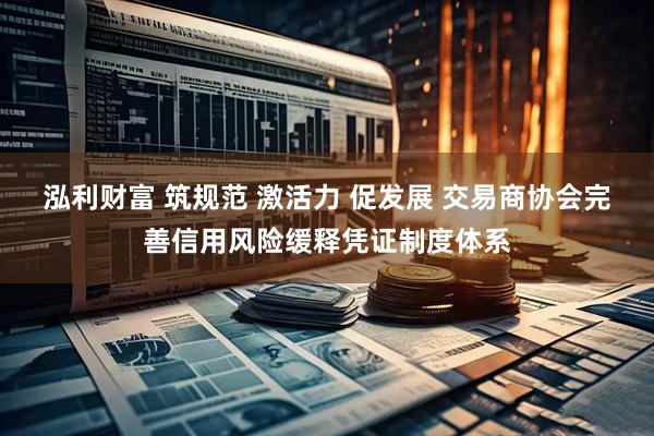 泓利财富 筑规范 激活力 促发展 交易商协会完善信用风险缓释凭证制度体系